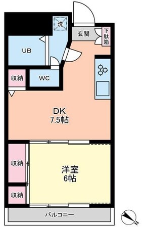 中目黒駅 徒歩13分 12階の物件間取画像